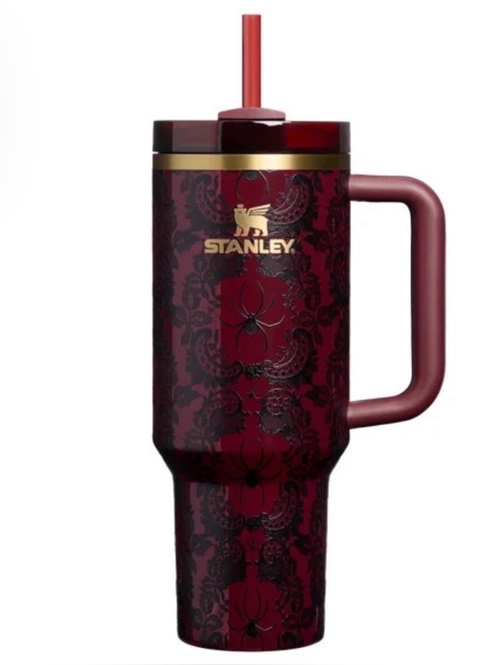Stanley Halloween 2026 Red Bordeaux Lace 40 oz Tumbler (New in box)